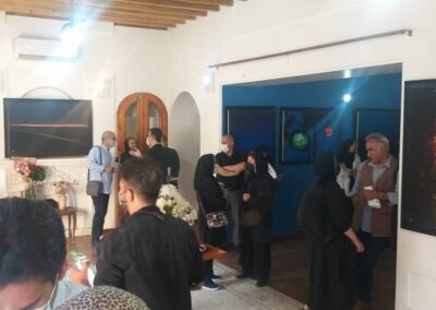 داوود امیری, مراسم افتتاح نمایشگاه عکس «طلوع دوباره», موسسه فرهنگی هنری اردیبهشت عودلاجان